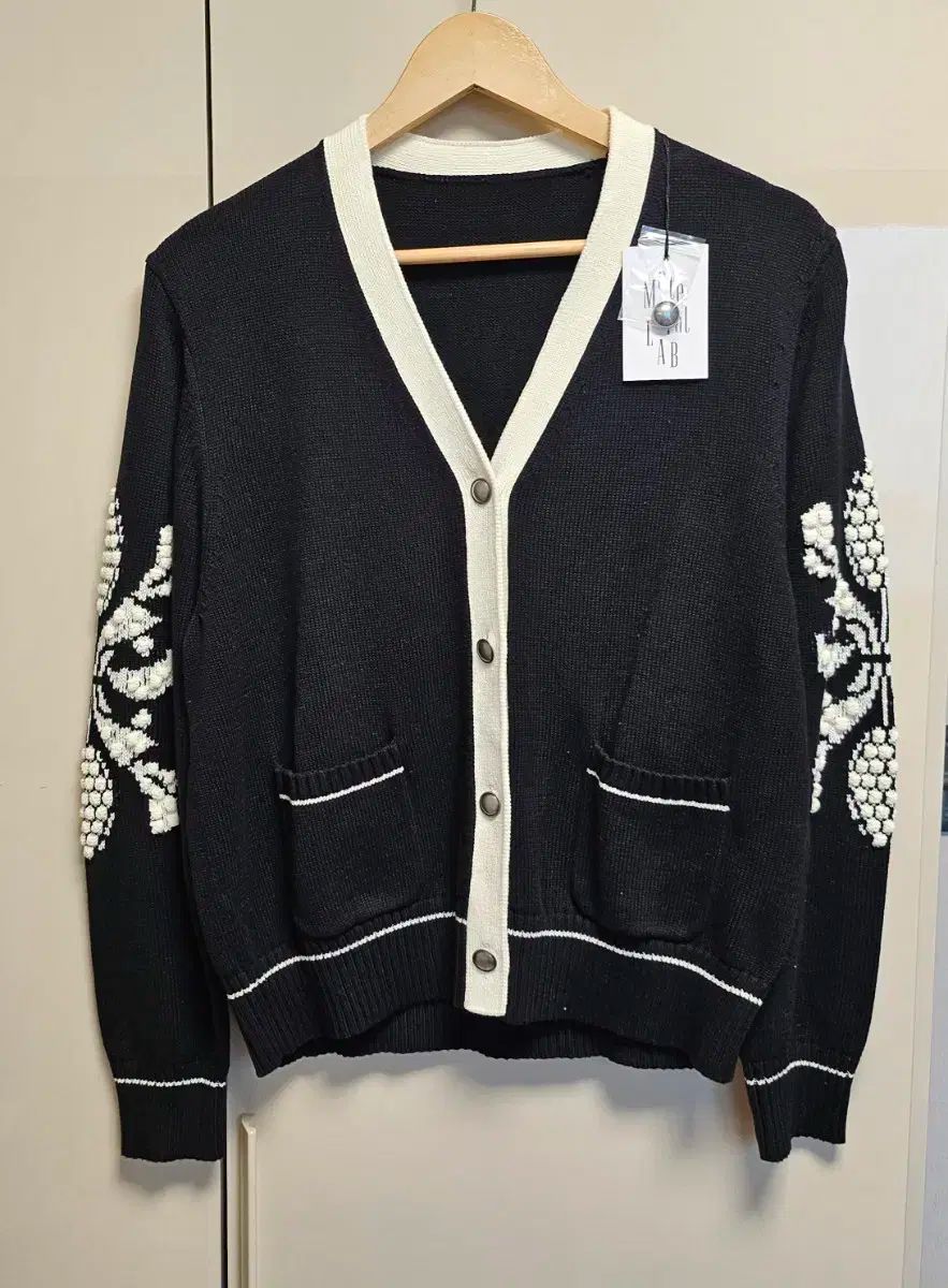 マテリアルラボ 25SS 3D バブル コットン 100 カーディガン