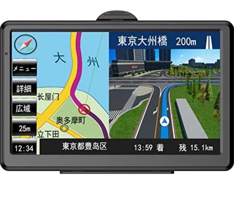 7インチ ポータブル カーナビ 車用ナビ 車載 ナビゲーション