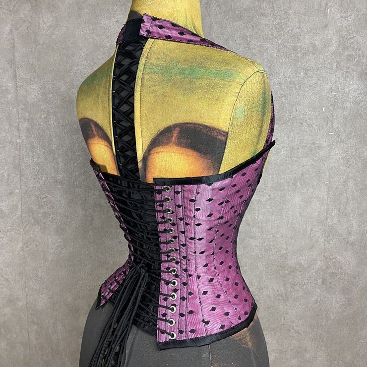 アフィックスパラパラ 黒×ピンク コルセット アフィックスパラパラコルセット - メルカリ