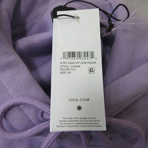 アグ UGG パーカー プルオーバー トレーナー スウェット 裏ボア ロゴ