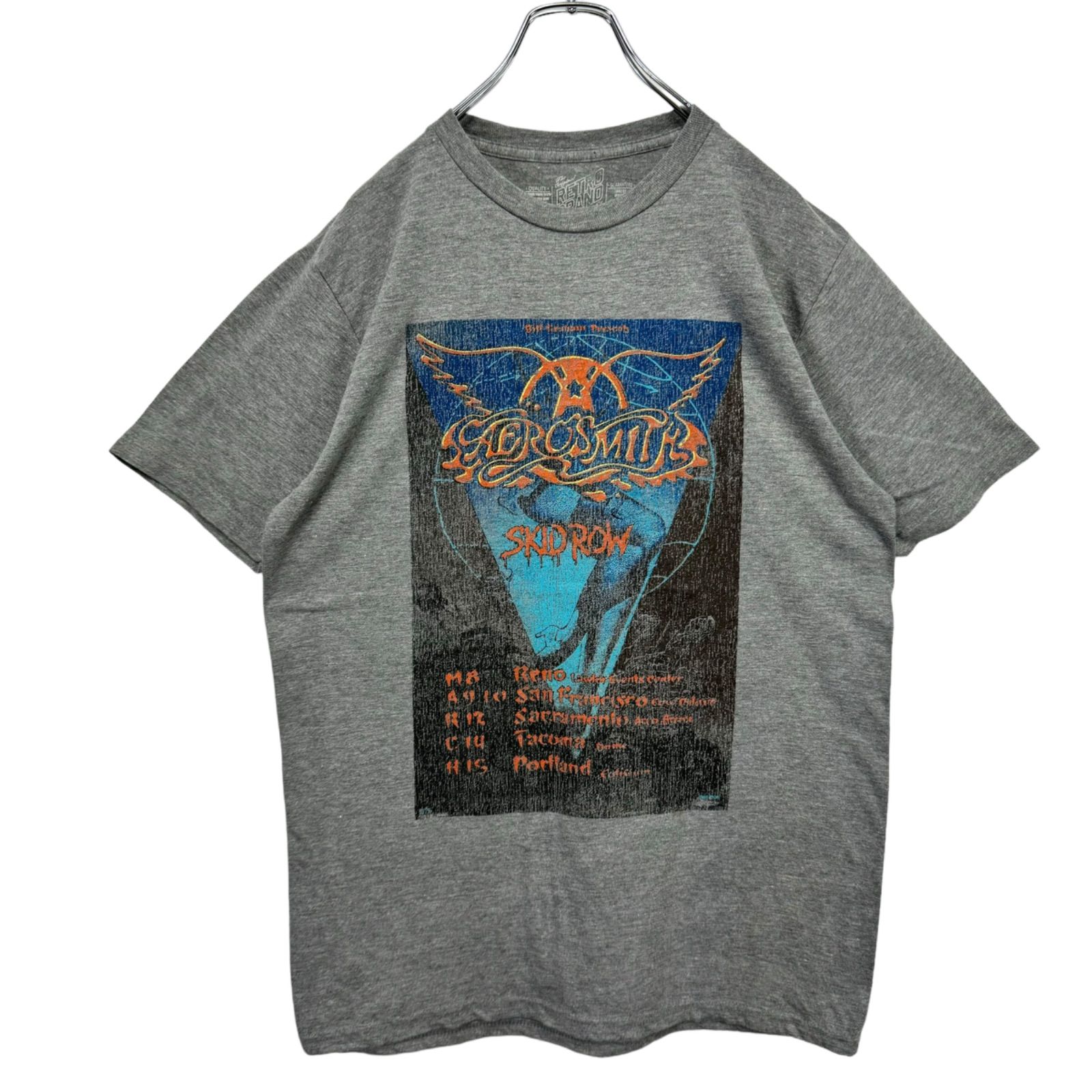 ビンテージ 90年代 エアロスミス スキッドロウ tシャツ バンド ロックt ビンテージ 90年代 エアロスミス スキッドロウ tシャツ バンド