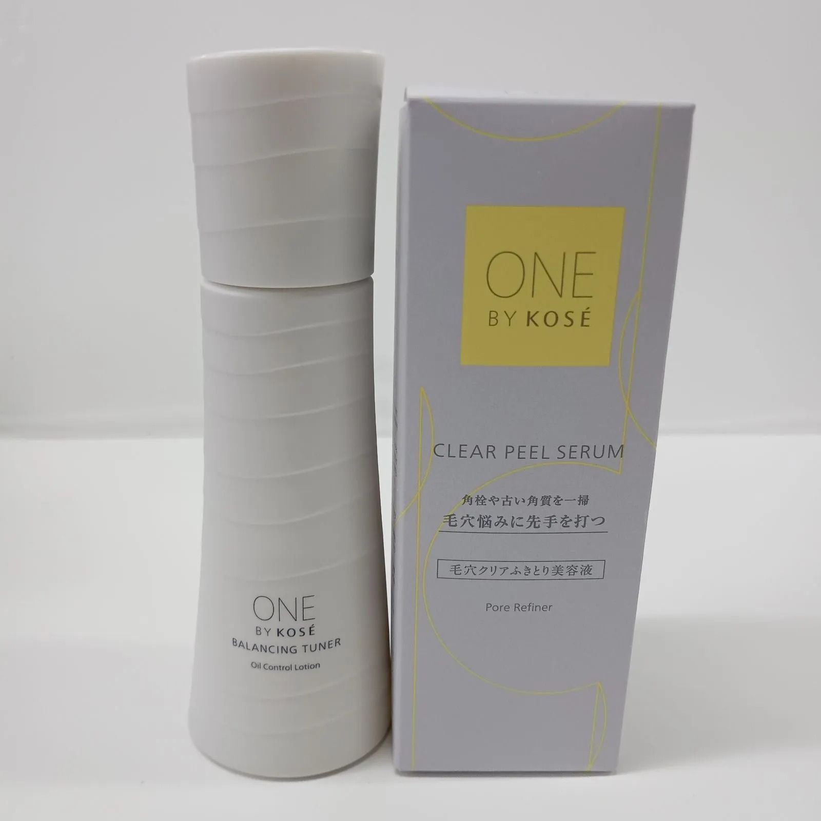 ワンバイコーセー バランシングチューナー　120ml×２　薬用皮脂分泌抑制化粧水　新品未使用　箱イタミ ＯＮＥ ＢＹ ＫＯＳＥ バランシング チューナー １２０ｍＬ×2個セット