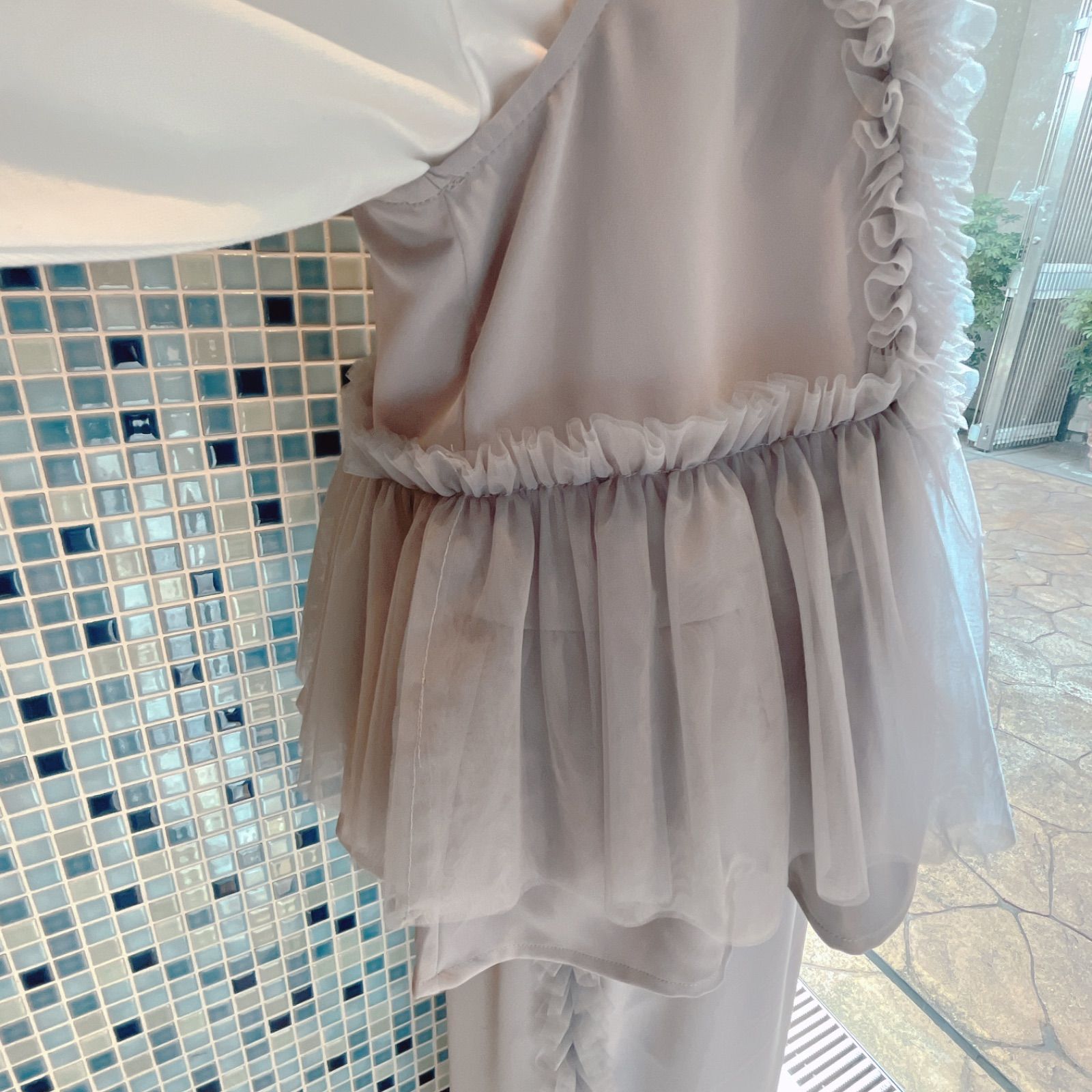 チュールパンツ