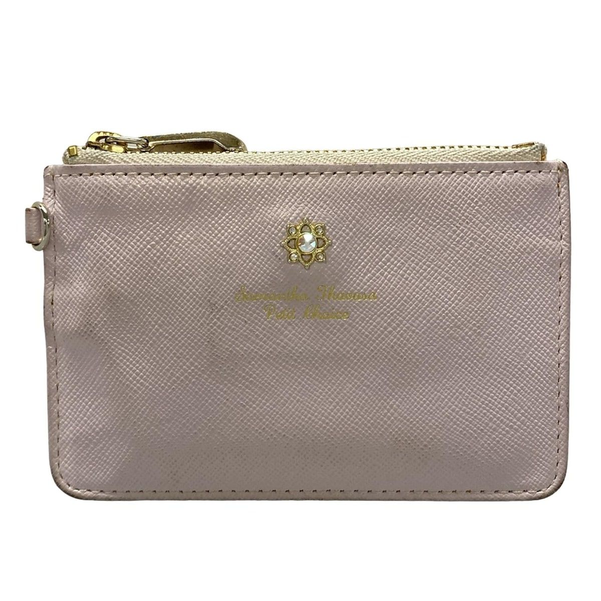 Samantha Thavasa Petit Choice サマンサタバサプチチョイス コインケース ライトピンク ラインストーン