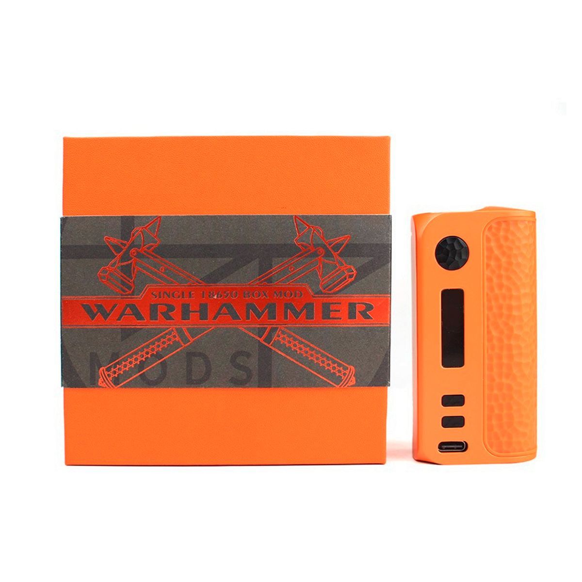 BP Mods Warhammer 60W MOD 1×18650 ビーピーモッズ ウォーハンマー シングル ボックスモッド 電子たばこ 電子タバコ ベイプ 本体 Vape