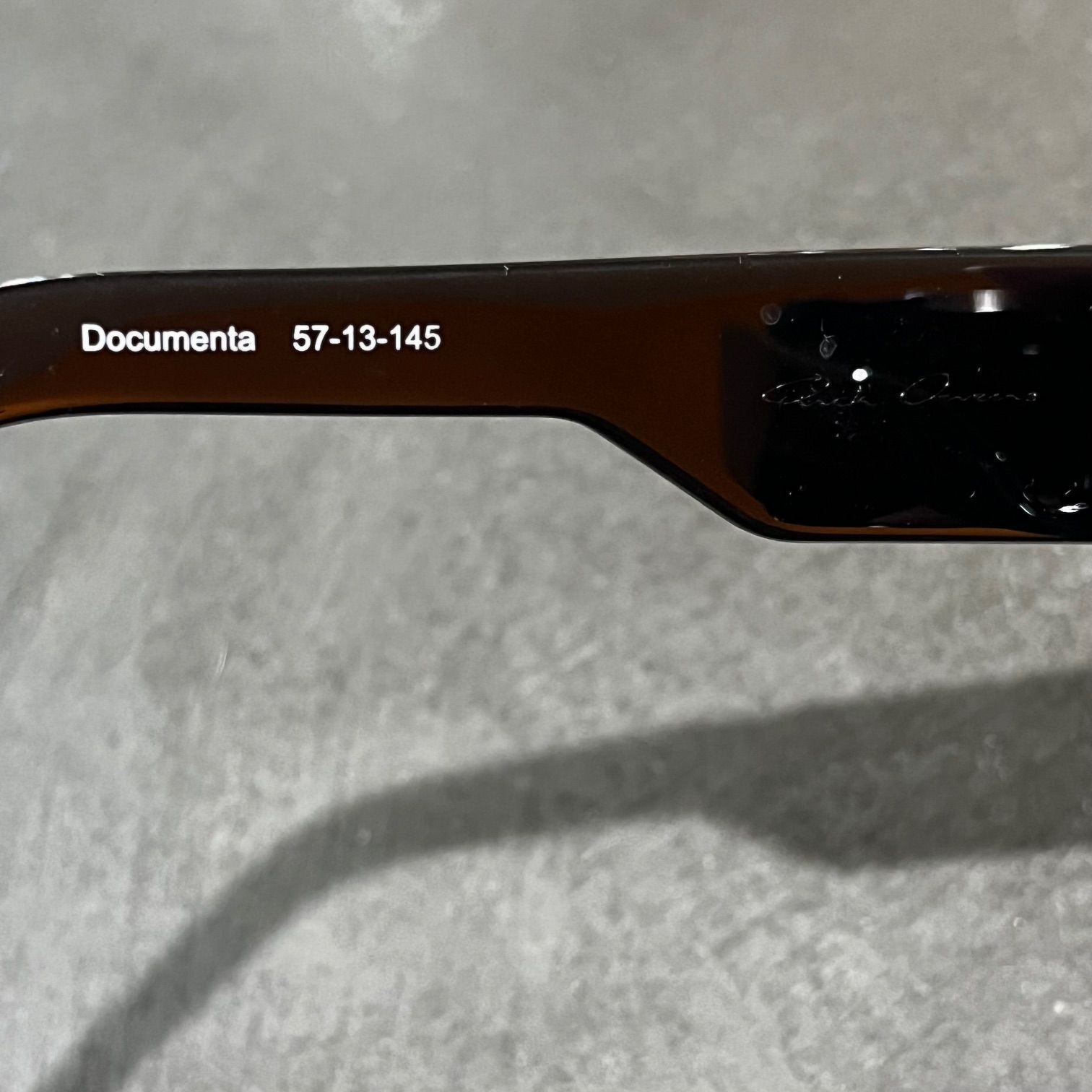参考上代62700円 Rick Owens Documenta ドクメンタ サングラス 眼鏡