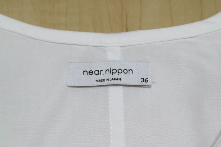 near.nippon 21AW ビッグカラーシャツブラウス ニアーニッポン