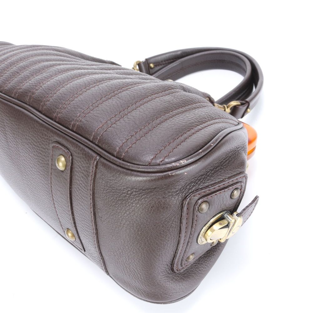 通販 公式サイト - 驚きの激安価格 美品 マークジェイコブス トート ハンドバッグ レザー がま口 バッグ