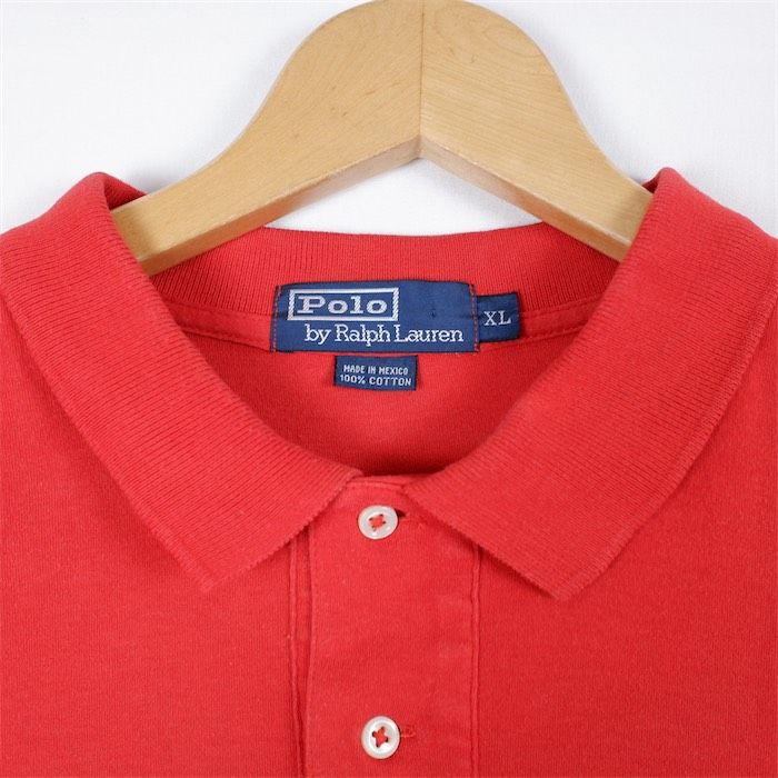 90s Polo by Ralph Lauren ポロラルフローレン 長袖ポロシャツ