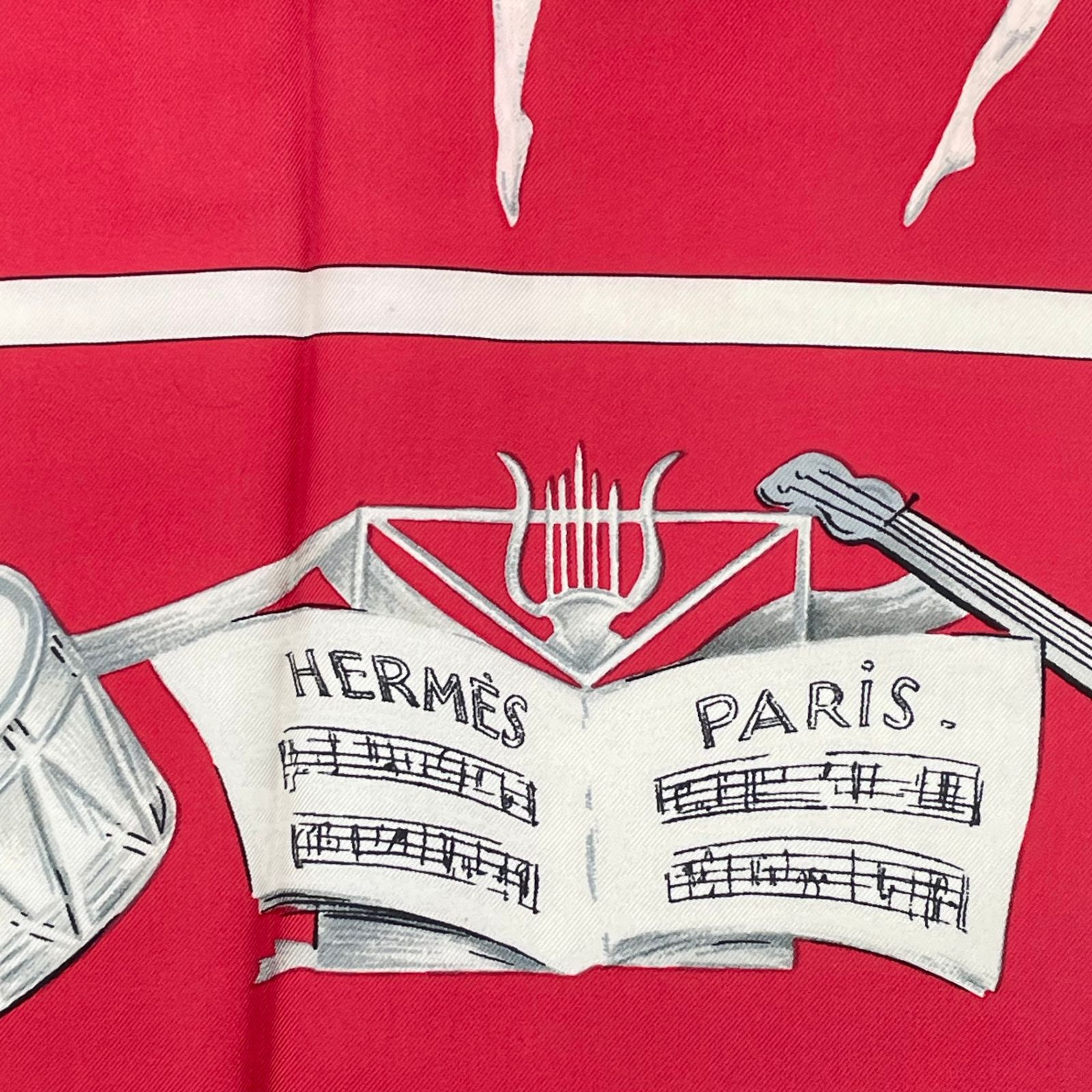 極美品 HERMES エルメス カレ90 シルク スカーフ La Danse ラ ダンス