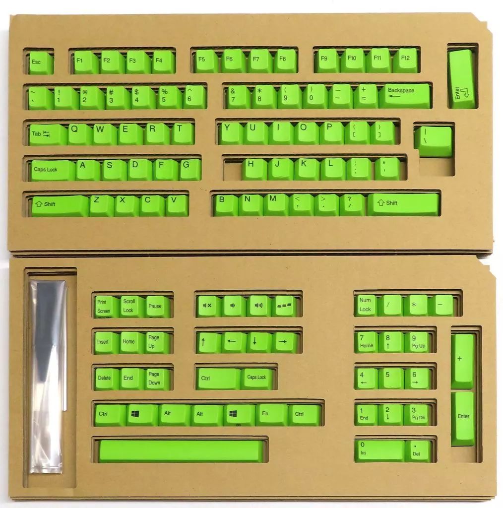 REALFORCE カラーキーキャップセット R2-JP-KT-GN