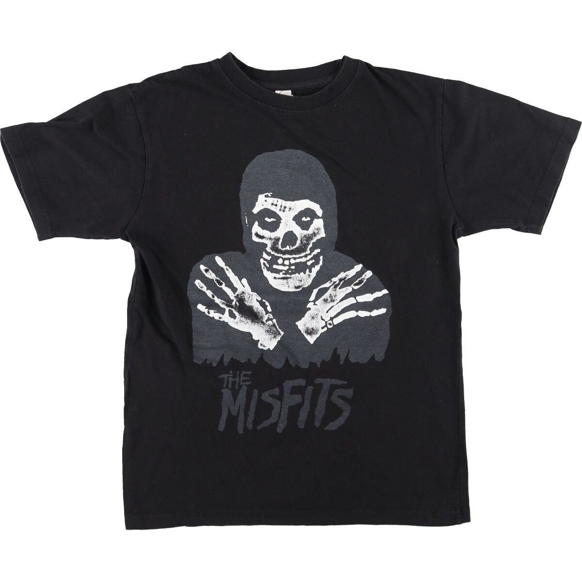 古着 HNH APPAREL THE MISFITS ミスフィッツ ドクロ柄 スカル柄 バンドTシャツ バンT メンズM/eaa426423