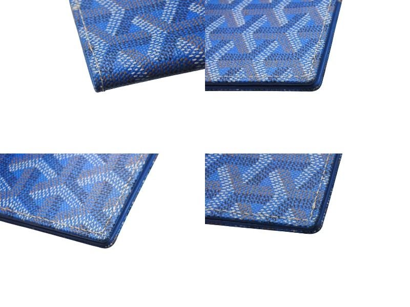 極美品 GOYARD ゴヤール パスポートケース パスケース PVC レザー  