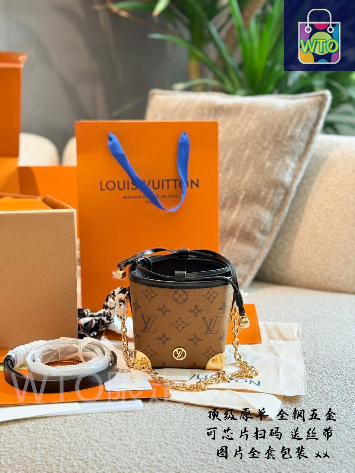  今日 Zjs jh Online Only ハンドバッグ M 82885 ゴールドフラワー-WTO輸入4 トートバッグ バッグ