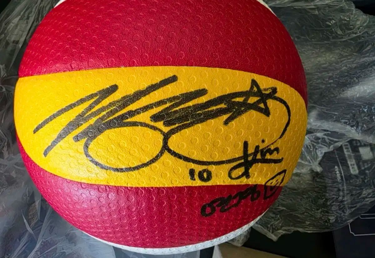 キム ヨンギョン サインボール KOVO 公式球