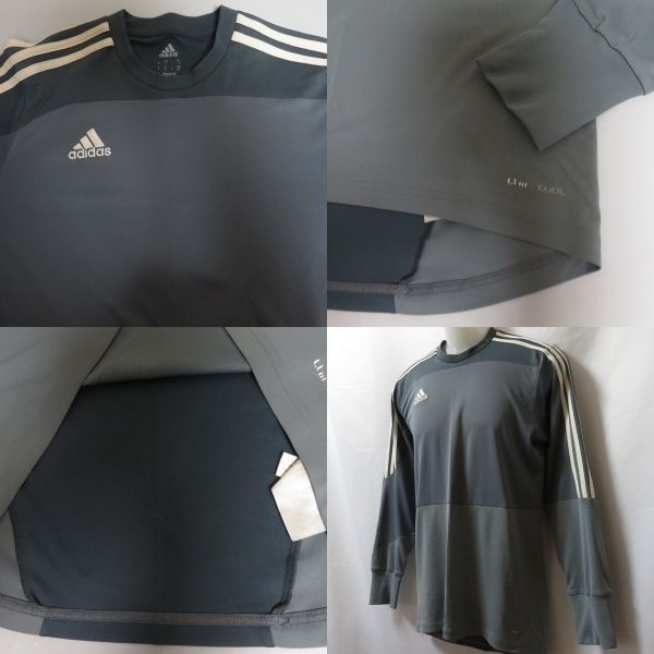 古着 メンズM adidas/アディダス サッカー ゴールキーパーシャツ