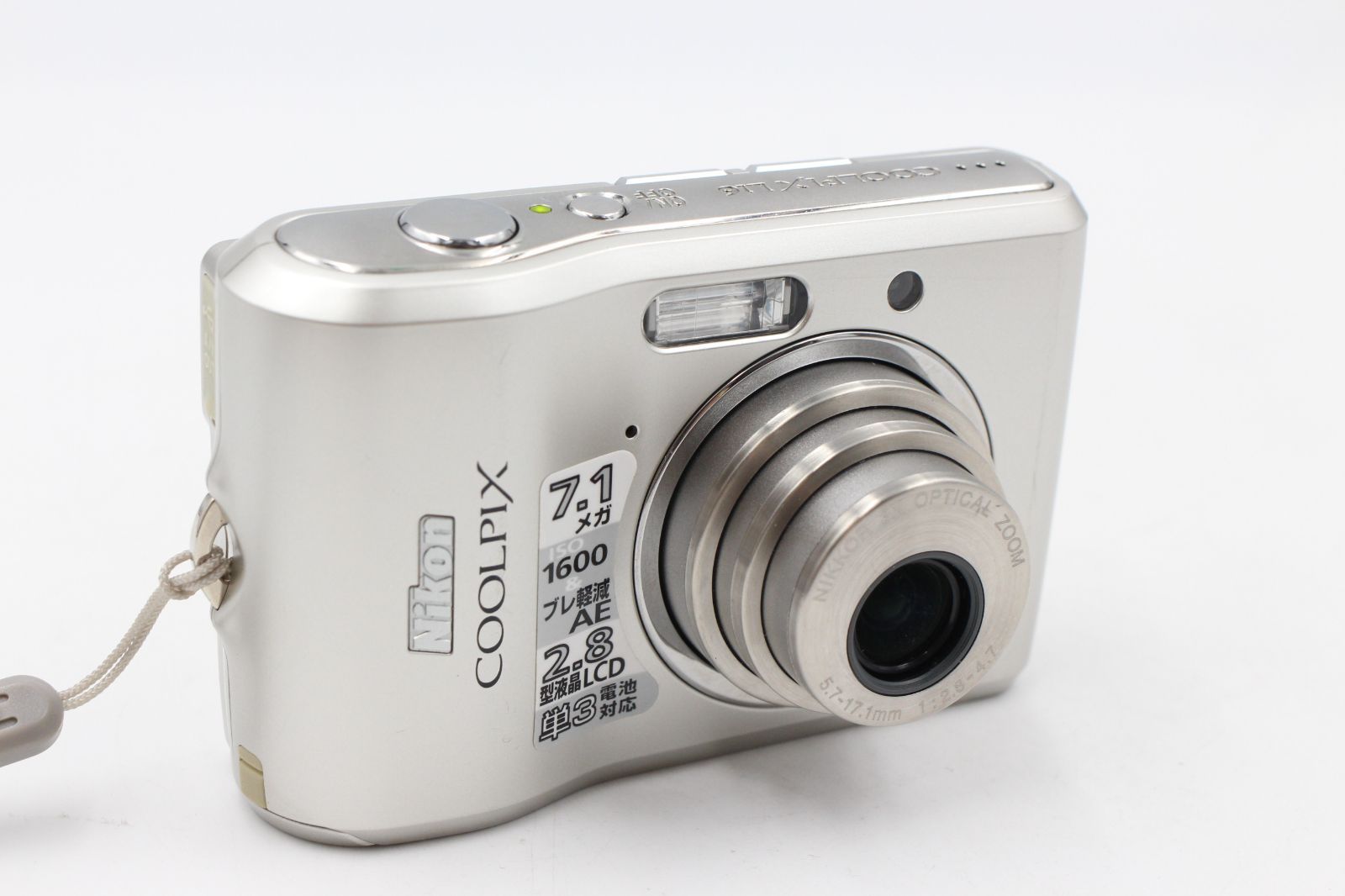 極上品☆ニコン Nikon Coolpix L16 3x コンパクトデジタルカメラ