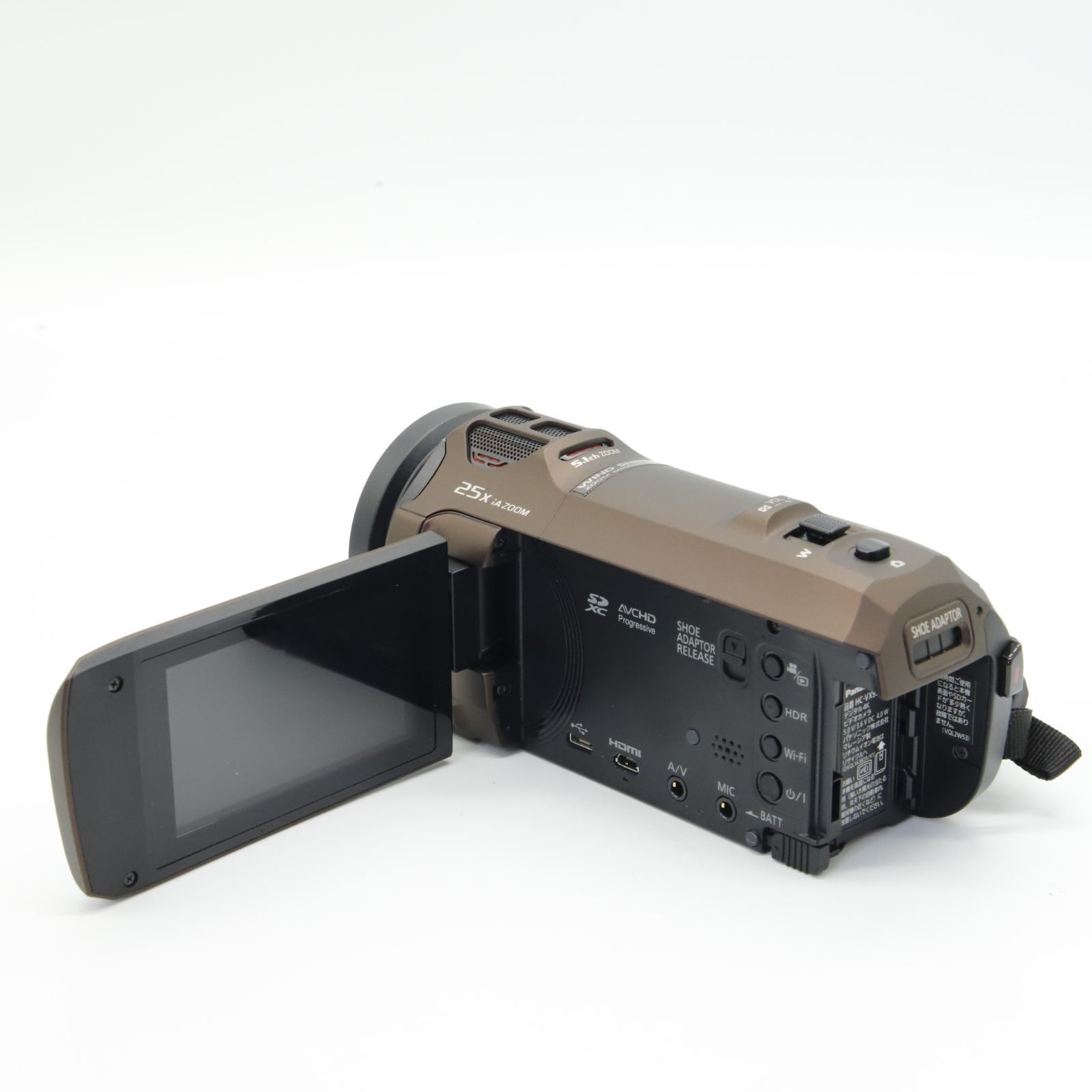 Panasonic 4K ビデオカメラ HC-VX992M ブラウン Panasonic 4K AIR HC