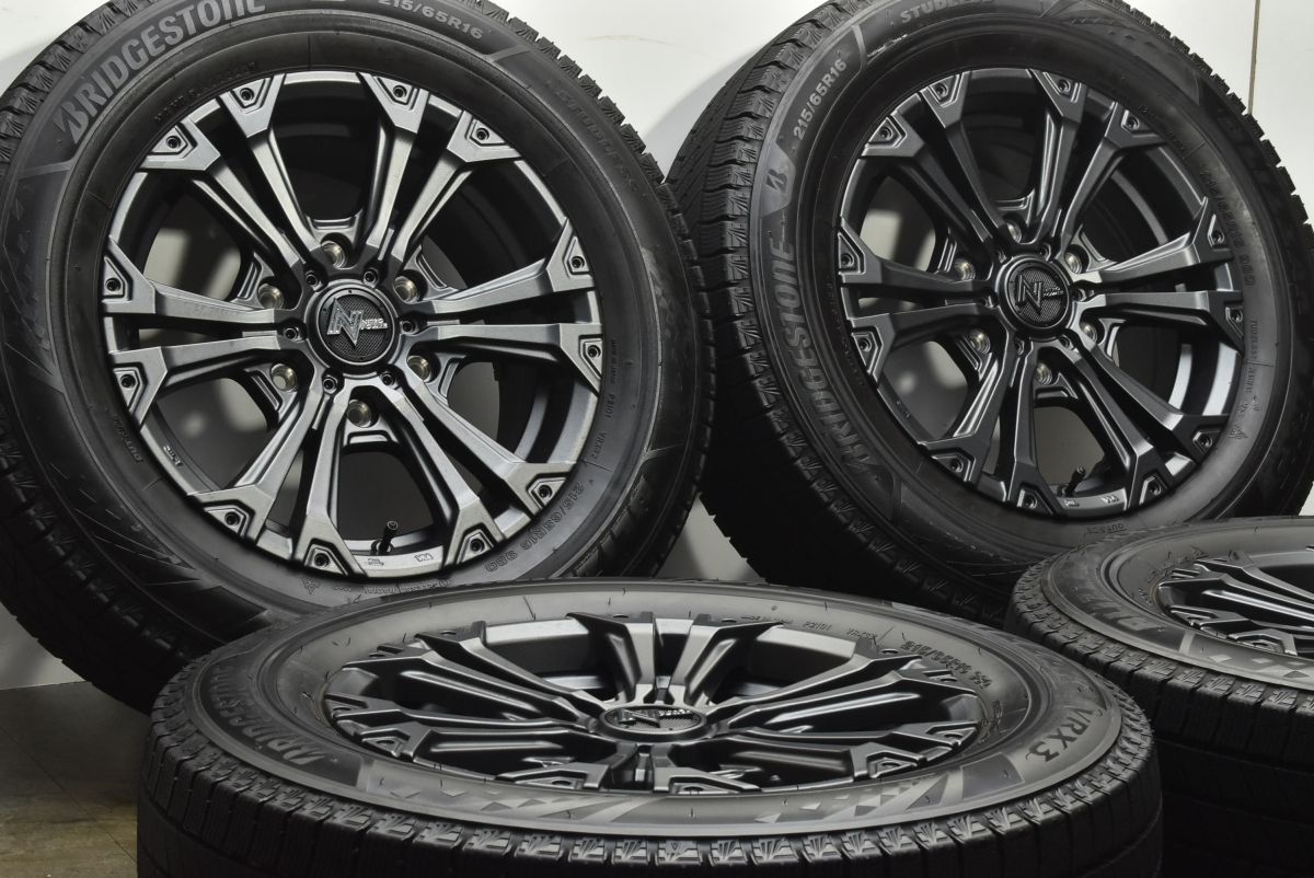 製 バリ溝 VRX3付 ナイトロパワー ジャベリン Limited Edition 16in 6.5J 38 139.7 ブリヂストン 215 65R16 200 ハイエース