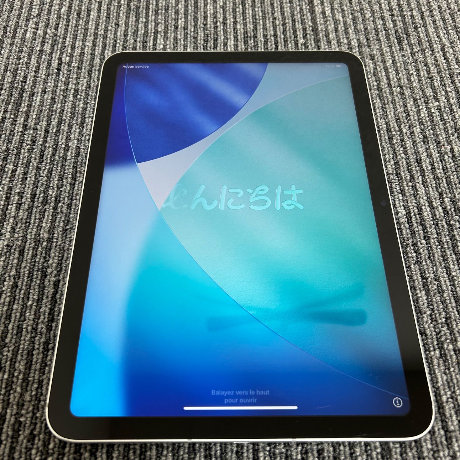 Apple iPad 本体 ブルー 第10世代 10.9インチ 本体のみケース付】Apple