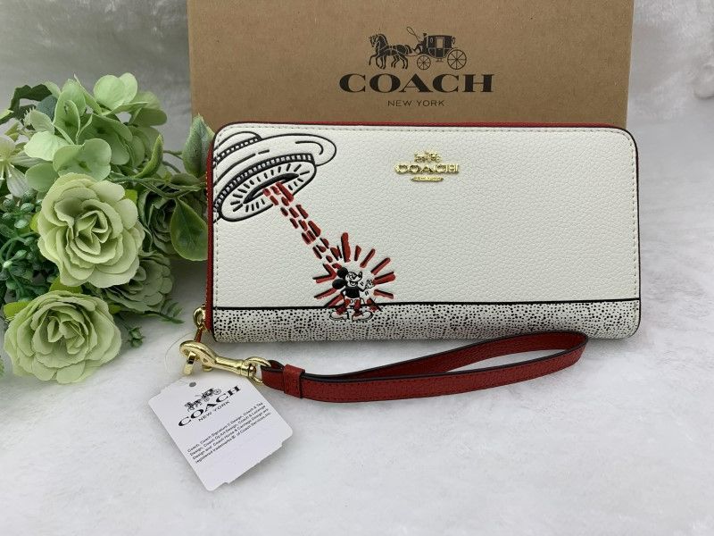 コーチ COACH 長財布 財布 レディース Disney X Keith Haring x ...