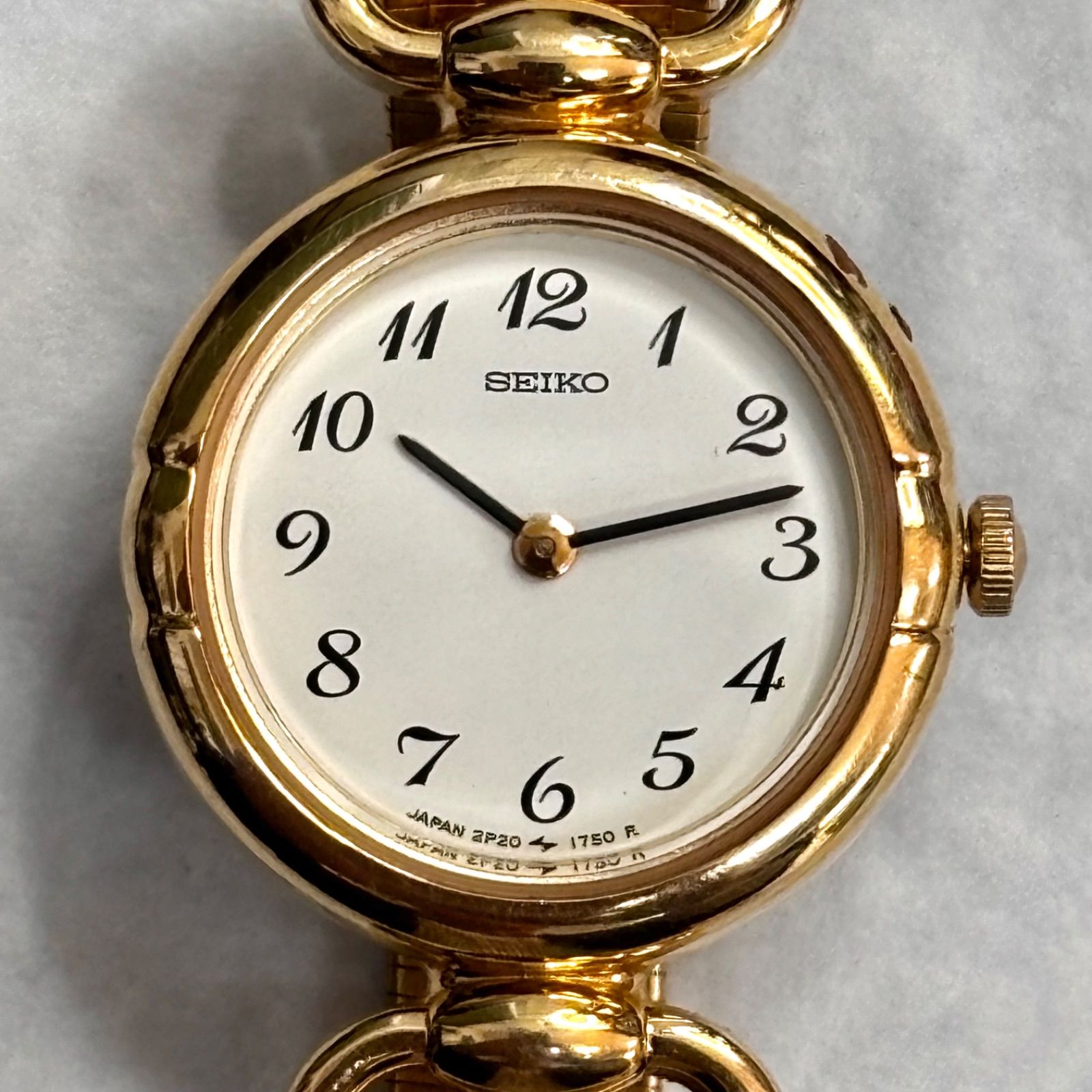 SEIKO レディース 腕時計 2P20-5990 ゴールド SEIKO - 『USED』SEIKO【セイコー】 腕時計 2P20-5990