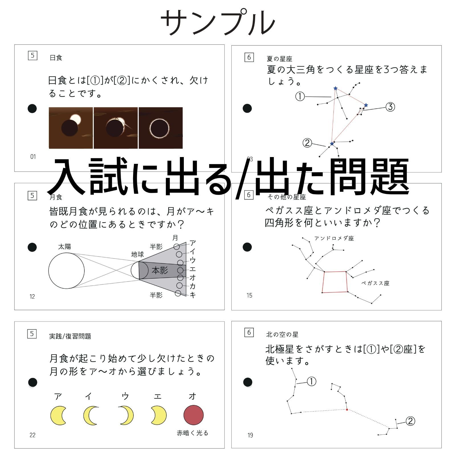 中学受験　地学マスター　理科　暗記カード 予習シリーズ　サピックス　中学入試