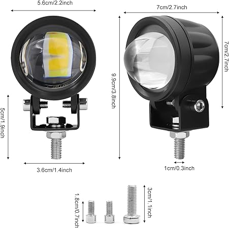 Aoling バイク フォグランプ、バイク フォグランプ LED カットライン