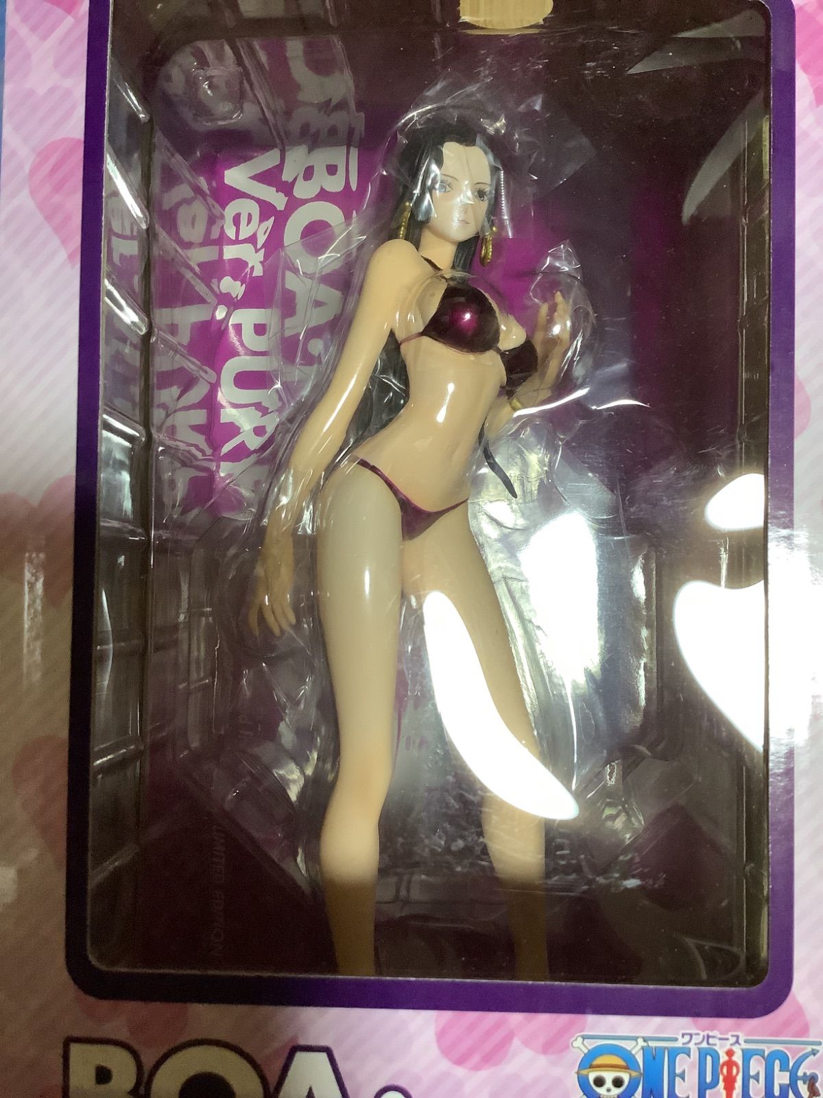 ワンピース POP ハンコック 水着ホワイト パープルver セット Amazon