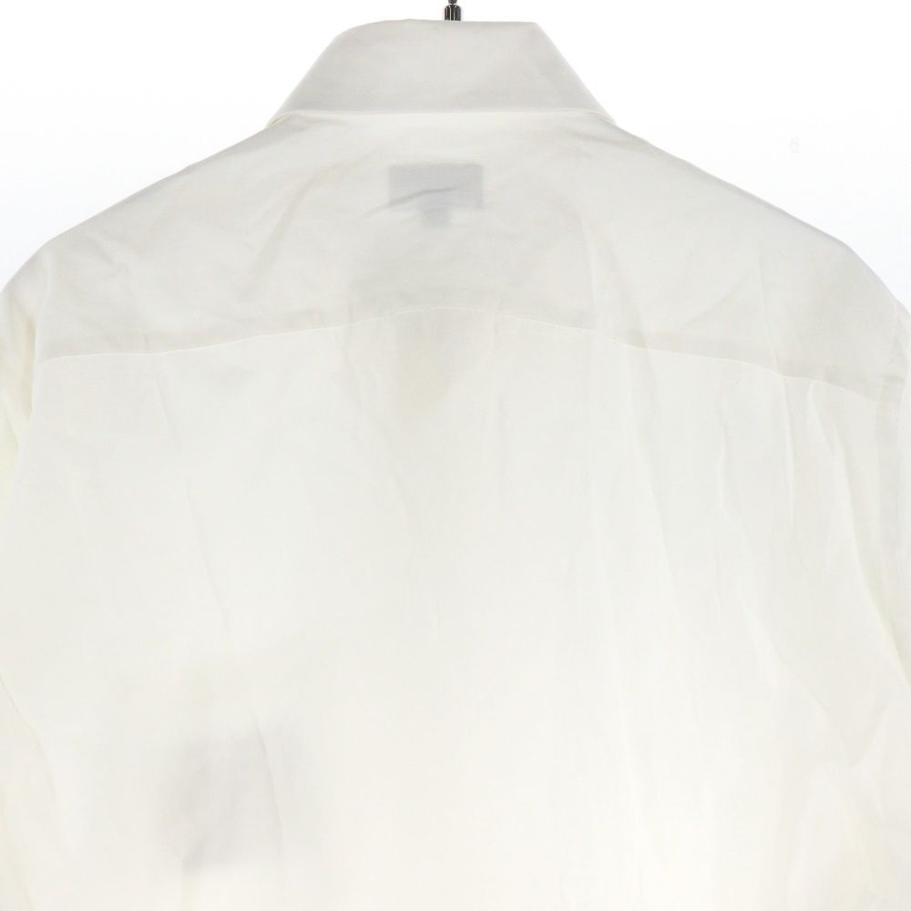 FENDI (フェンディ) デニムロゴ刺繍 長袖オックス フォードシャツ  