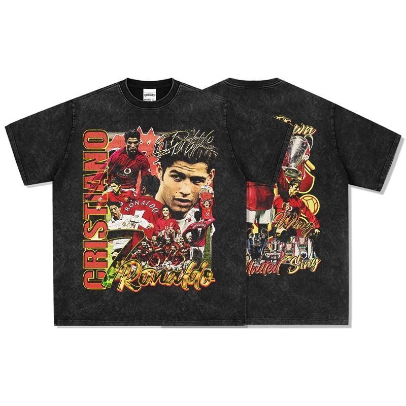 クリスティアーノ·ロナウド Tシャツ ブラック 71oALF5BTKL._UF894