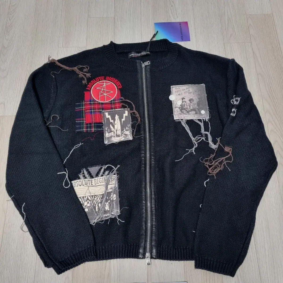 ZARA x Andersson Bell ブラックカーディガン XL