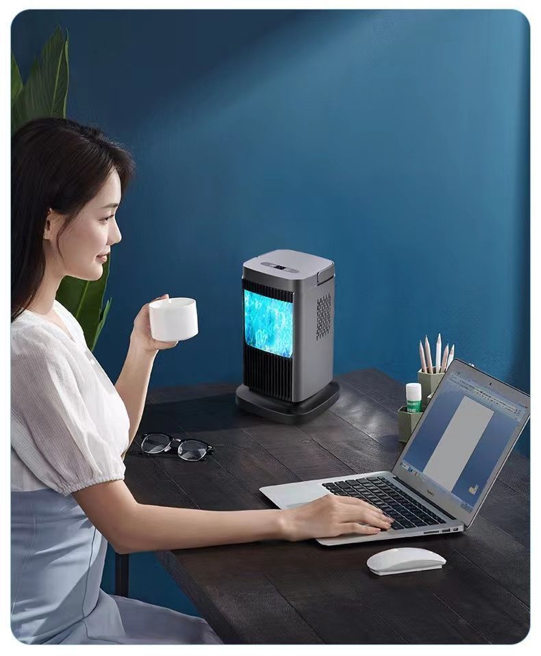 大好評☆ペルチェ式 冷風扇 水不要 卓上式 冷風機 ペルチェ素子 扇風機