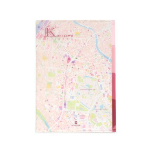 まとめ ゼンリン クリアファイル 3LAYER mati FILE 金沢 8BC127H0A ×20セット