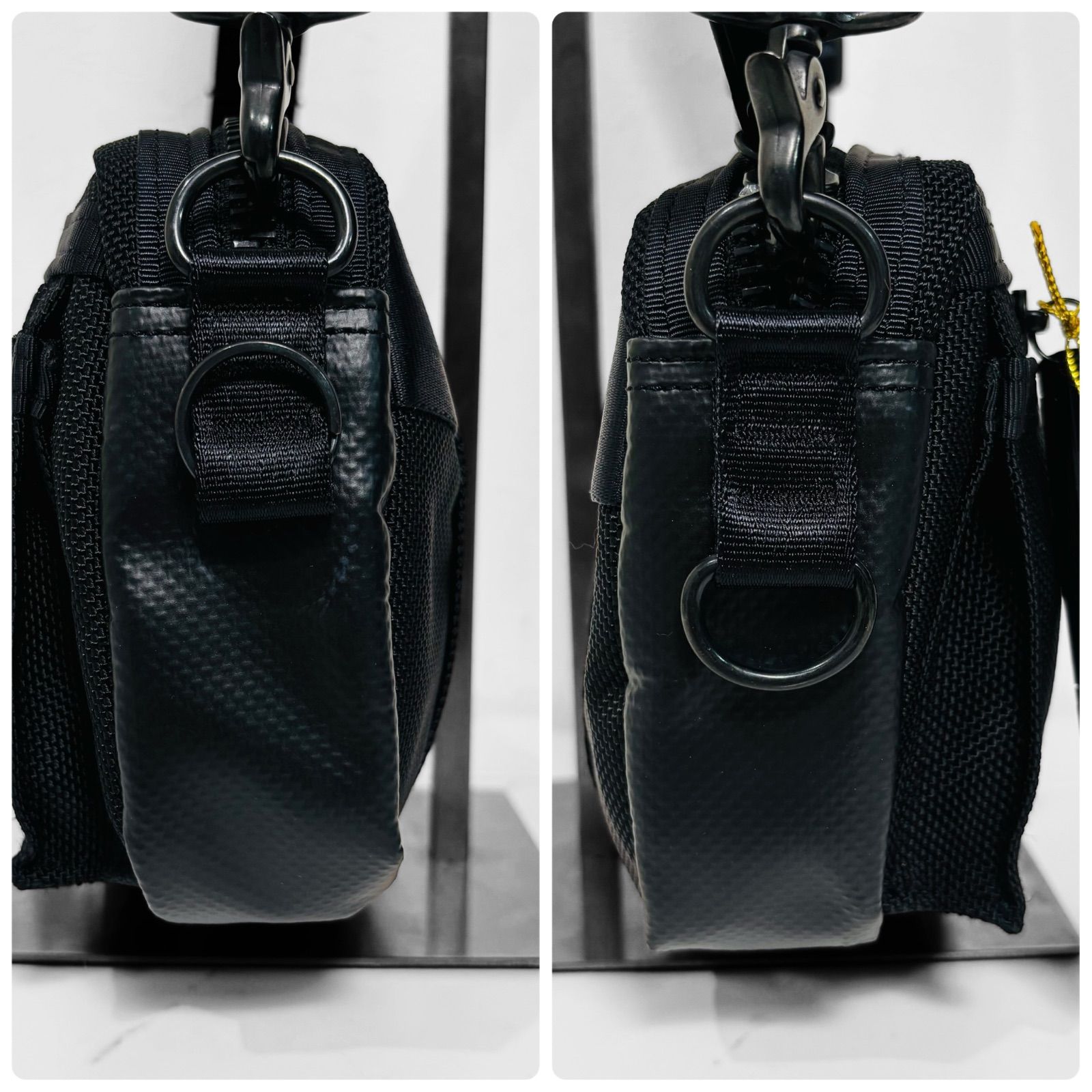 未使用級 タグ付き PORTER ポーター ヒート ショルダーバッグ 横型