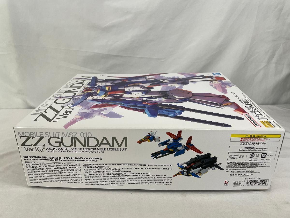 1 100 MG MSZ-010 ダブルゼータガンダム Ver.Ka 機動戦士ガンダムZZ