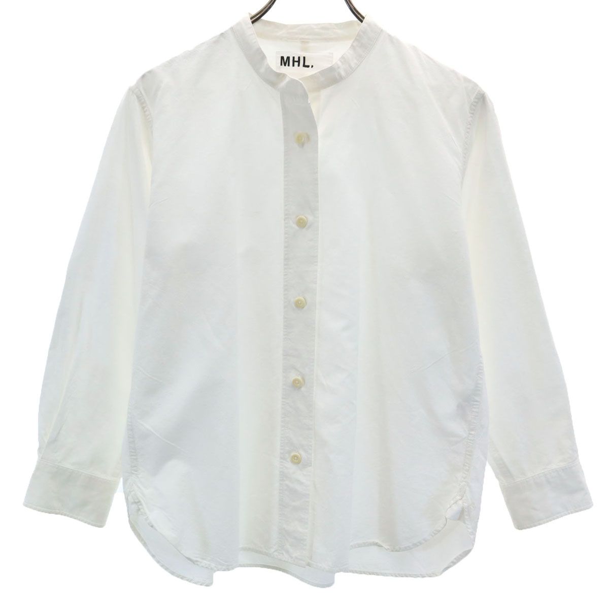 MHL. エムエイチエル MARGARET HOWELL 長袖 シャツ 1 ホワイト 