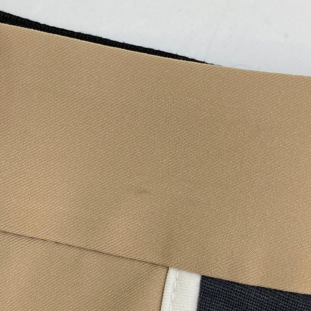 【LANVIN SPORT】ドット織柄パンツ　ベージュ　ゴルフ　ベルト付　36 LANVIN SPORT(ランバン スポール) パンツ｜中古ゴルフウェア通販