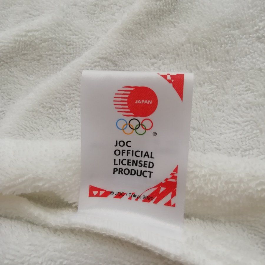 新品タオル地バスローブ 東京オリンピック　公式ライセンス/JOC・東京2020