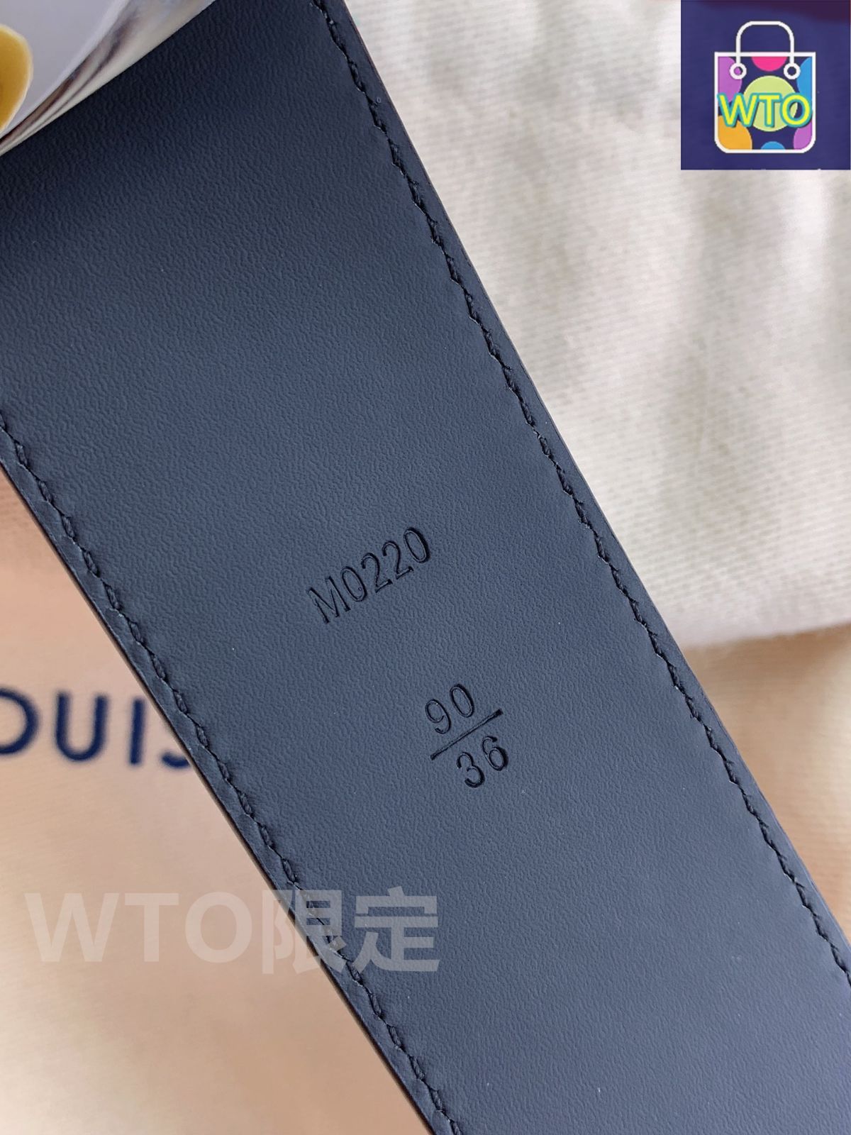 今日WTO】Louis Vuitton 最新款 4.0cm メンズベルト-1-XV53