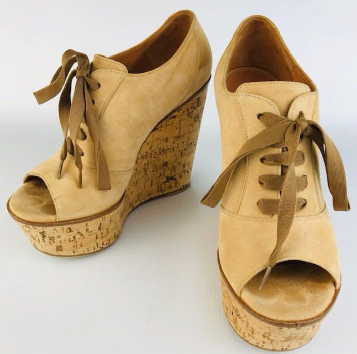 美品☆Gianvito Rossi・ジャンヴィトロッシ レディース スエードレザー 