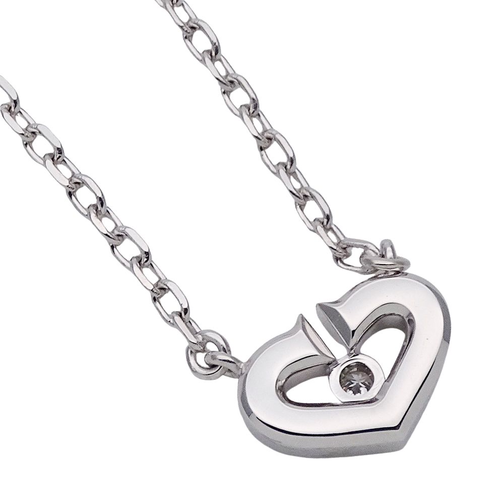 カルティエ Cartier ネックレス レディース ブランド ペンダント 750WG  