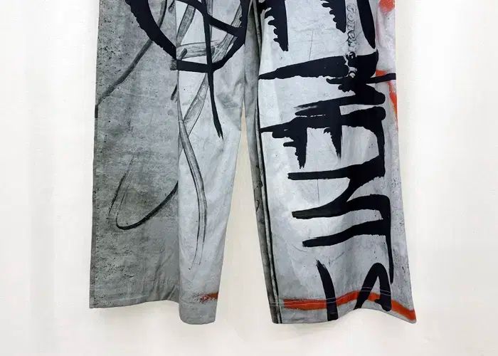  ヴェトモン グラフィティ プリント パンツ ジョガーパンツ スウェットパンツ パンツ