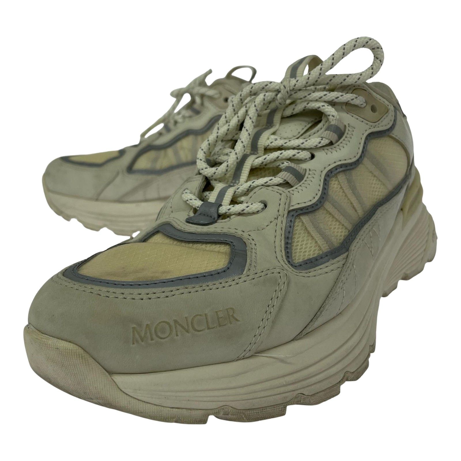 MONCLER モンクレール LITE RUNNERスニーカー size41/アイボリー
