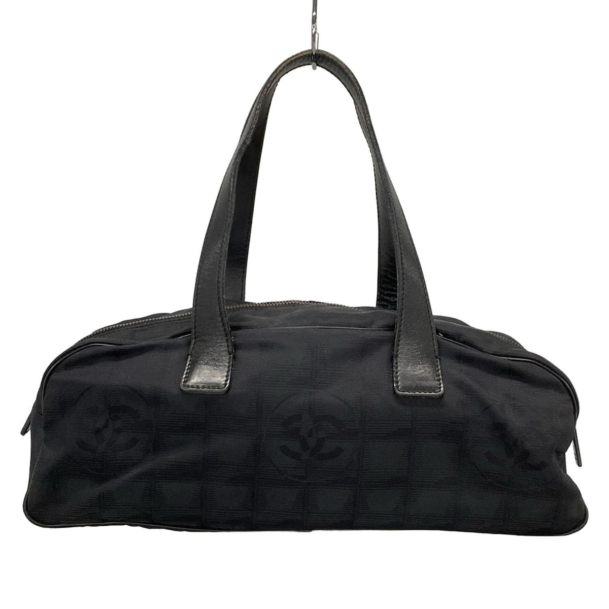 CHANEL(シャネル) ハンドバッグ ニュートラベルライン 黒 レザー