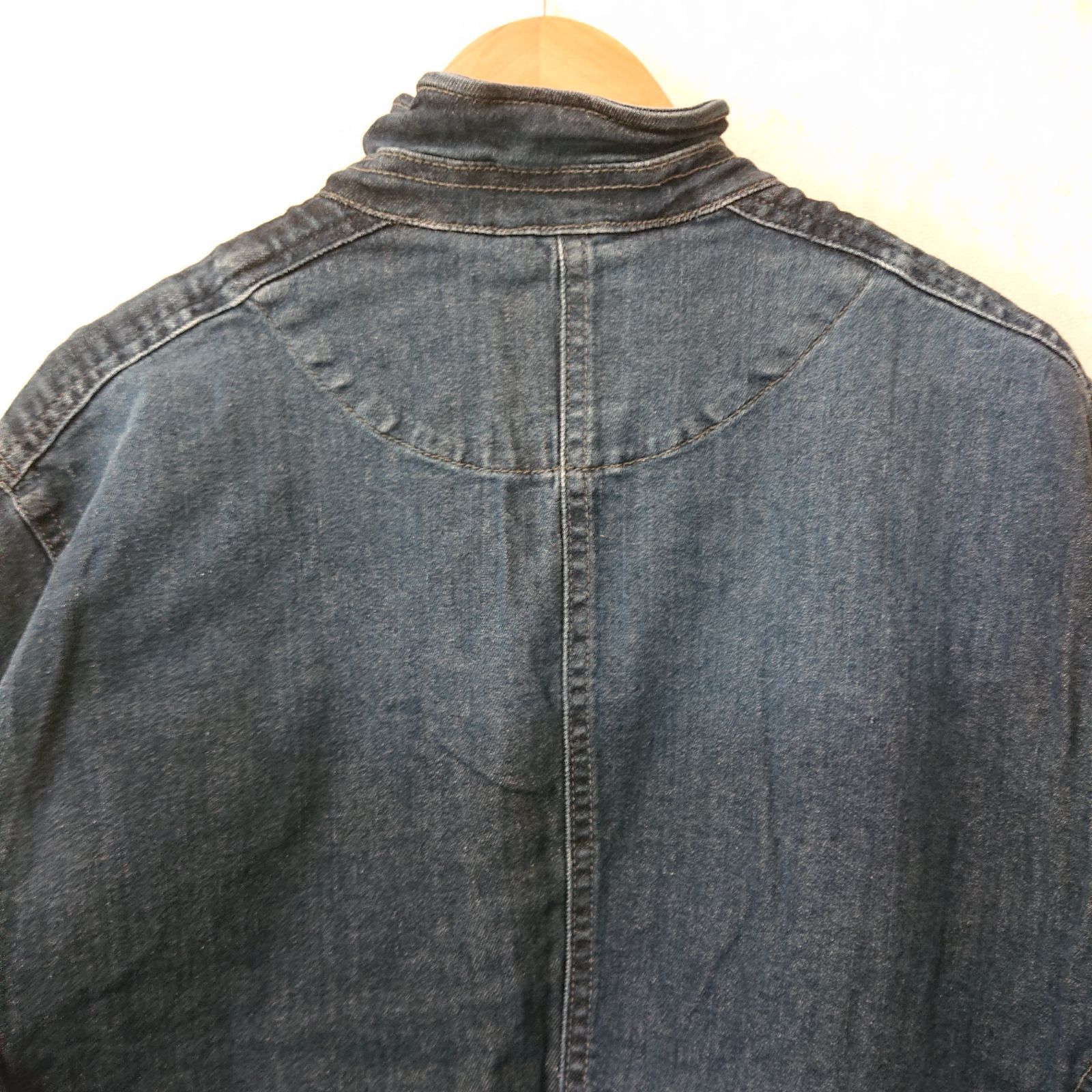 w^)b BLUE B ブルービー ネオカット デニム ストレッチ ブルゾン