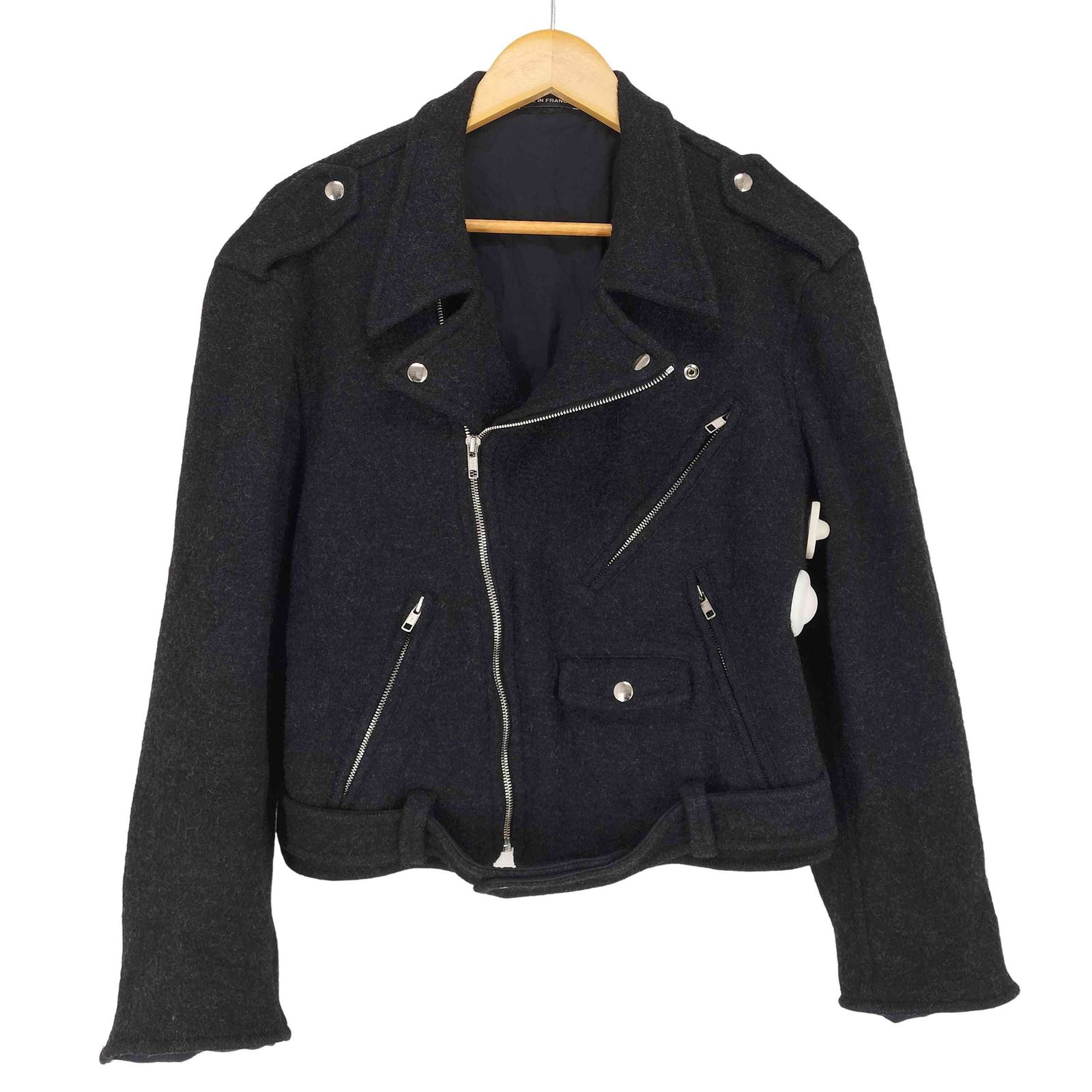 アニエスベーオム Agnes b.homme MADE IN FRANCE ウールダブル