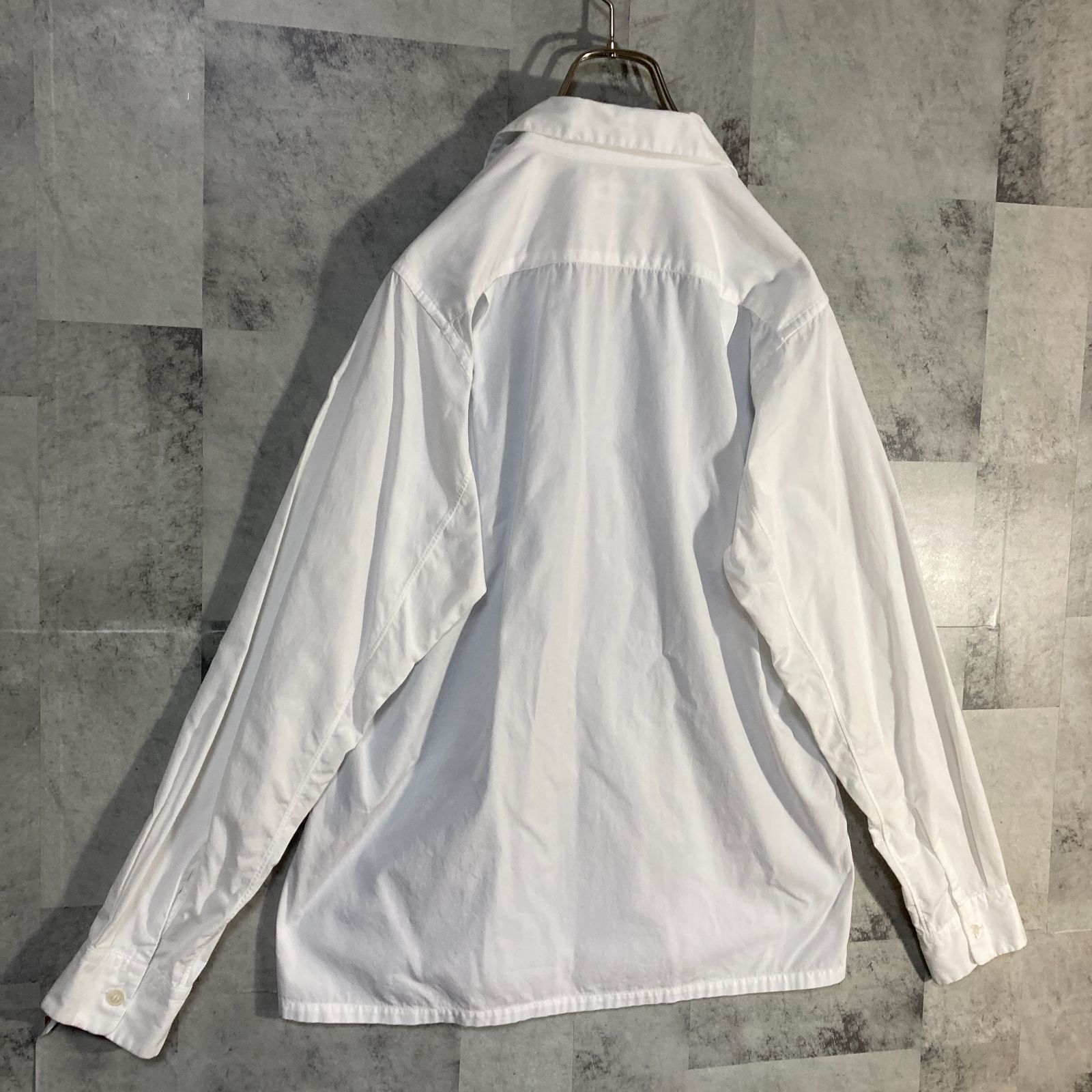 日本製 Sans limite サンリミット オープンカラー シャツ バイカラー