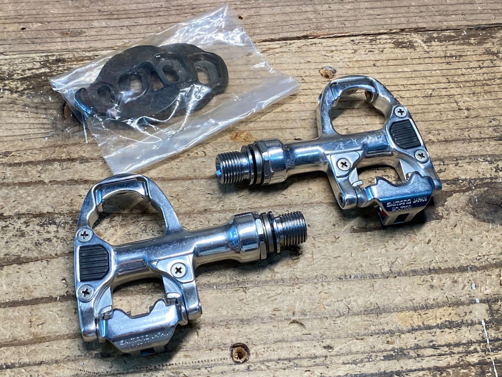 JJ465 シマノ SHIMANO デュラエース DURA-ACE PD-7700 25周年 ビンディングペダル