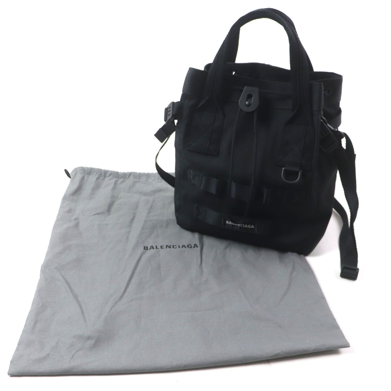 極美品▽BALENCIAGA バレンシアガ 644029 ARMY アーミー